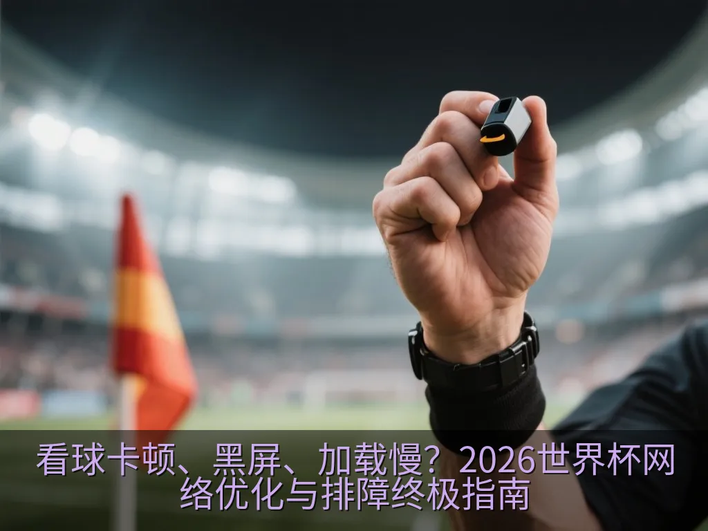 看球卡顿、黑屏、加载慢？2026世界杯网络优化与排障终极指南